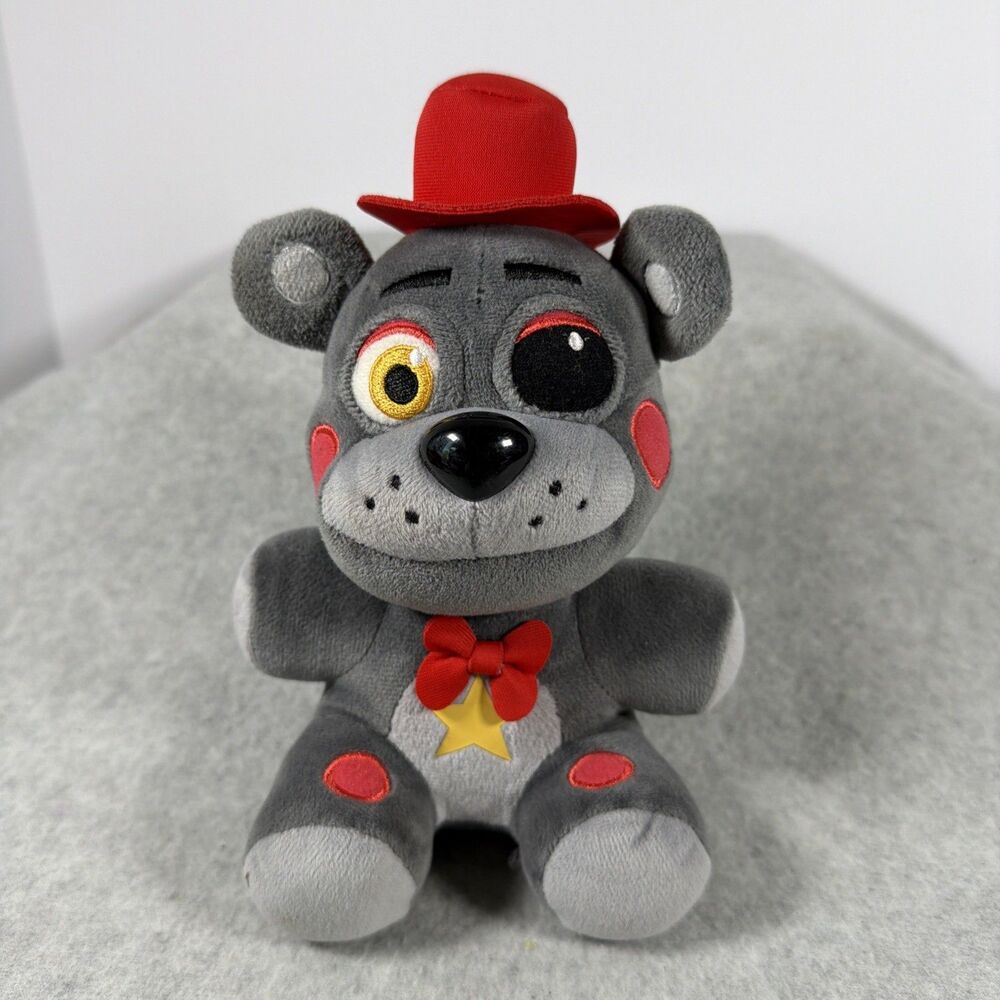 Funko Five Nights At Freddy Gray Lefty Pizza Simulator 8" Plush 2021